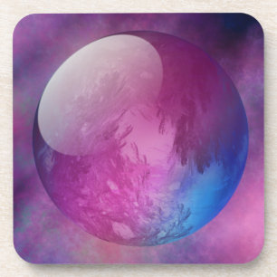 Somewhere in Outer Space Cork Coaster