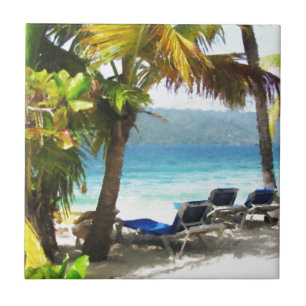 Somewhere in paradise tile