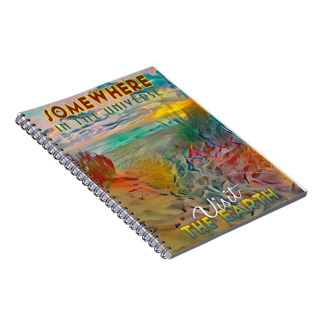 Somewhere in the Universe Notebook (Right Side)