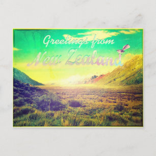 Somewhere New Zealand Postcard