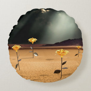 Somewhere No. 3 Round Cushion