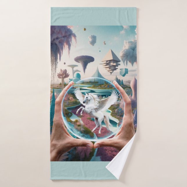 Somewhere Out There - It's Not Make Believe Bath Towel (Bath Towel)