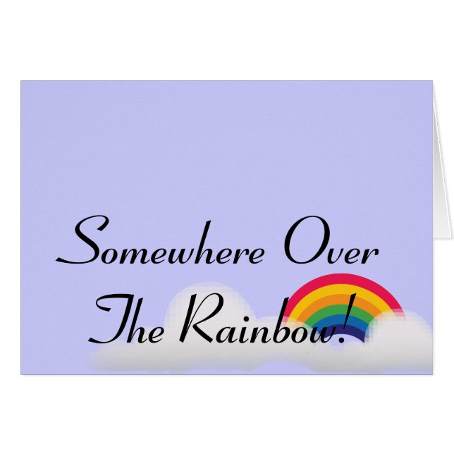 Somewhere Over The Rainbow!-Customise (Front Horizontal)