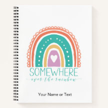 Somewhere Over The Rainbow Modern Chic Colourful 