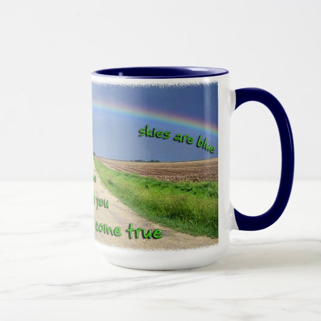 Somewhere Over The Rainbow Mug (Right)