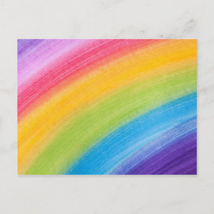 somewhere over the rainbow postcard