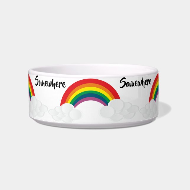 Somewhere Pet Bowl (Front)