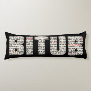 Somewhere Somebody (BITUB) Body Cushion