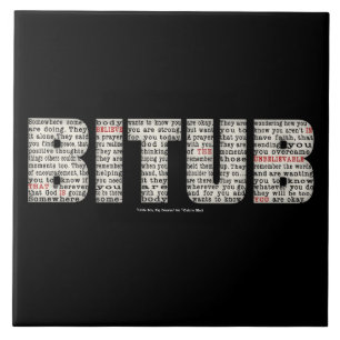 Somewhere Somebody (BITUB) Ceramic Tile