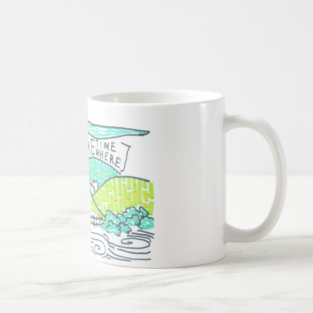 Somewhere / Sometime Coffee Mug (Right)