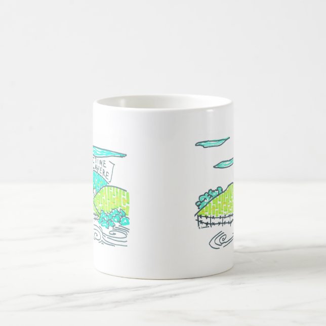 Somewhere / Sometime Coffee Mug (Center)