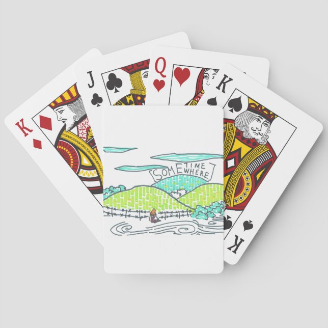 Somewhere / Sometime Playing Cards (Back)