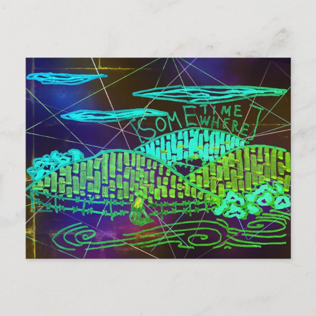 Somewhere / Sometime Postcard (Front)