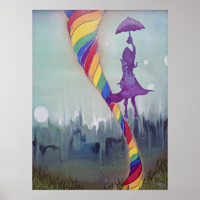 Somewhere Under Poster Print (Front)