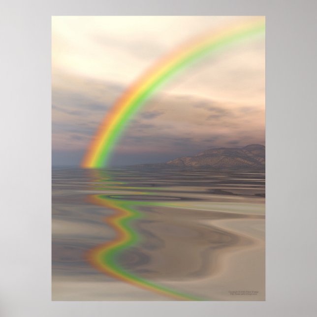 Somewhere under the rainbow poster (Front)