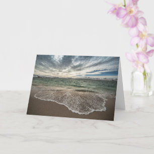 Sommaroy Island Beach Norway Card