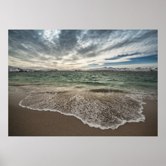 Sommaroy Seascape Poster (Front)