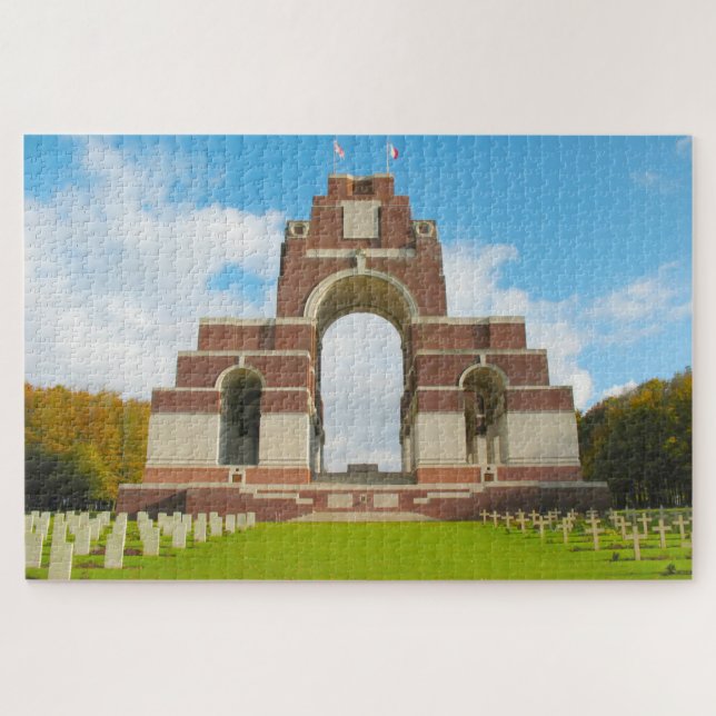 Somme Thiepval Memorial France Jigsaw Puzzle (Horizontal)