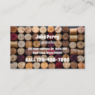 Sommelier Business Card
