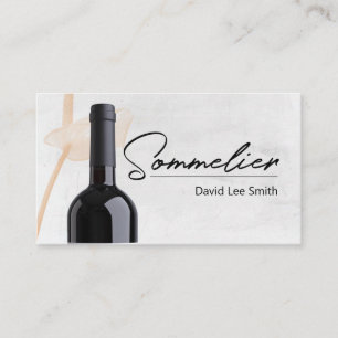 Sommelier Business Card