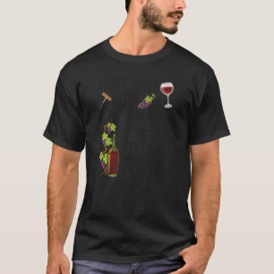 Sommelier Wine Drinking Tasting Girl Move Over Boy T-Shirt