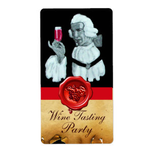 SOMMELIER WINE TASTING  PARTY,RED WAX SEAL