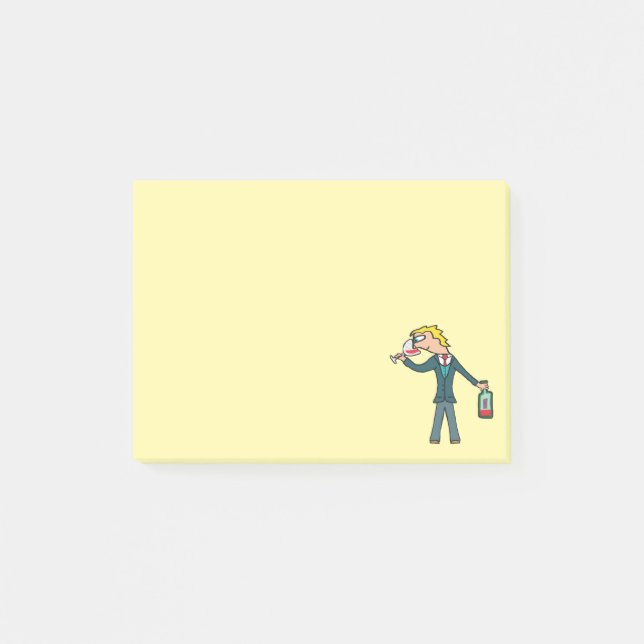 Sommelier Wine Tasting Post-it Notes (Front)
