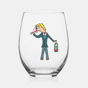Sommelier Wine Tasting Stemless Wine Glass