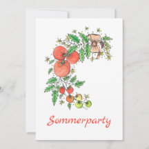 Sommerparty Invitation