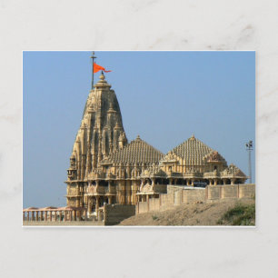 SOMNATH TEMPLE GUJARAT INDIA POSTCARD