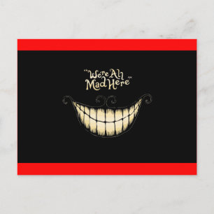 Somos todos meio loucos We're all a bit mad Postcard