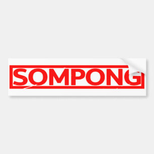 Sompong Stamp Bumper Sticker