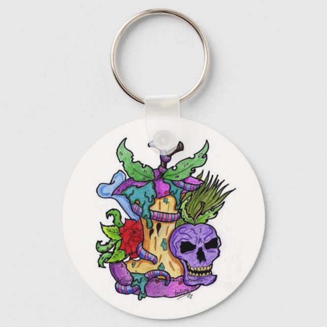 Somwhat Damaged Key Ring (Front)