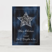 Son and Daughter in Law Christmas Card