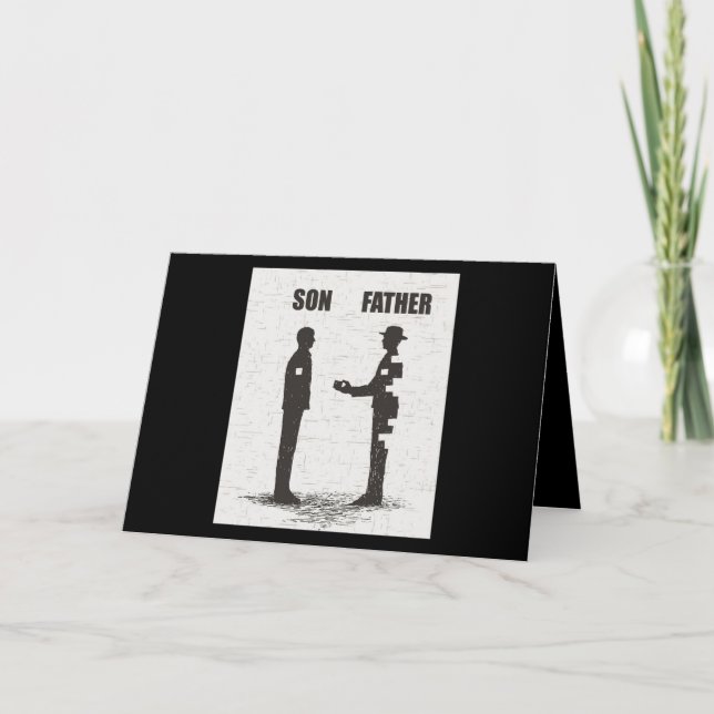 Son And Father Card (Front)