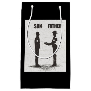 Son And Father Small Gift Bag