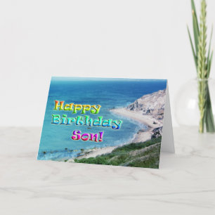 Son birthday card