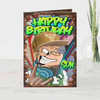 Son birthday card