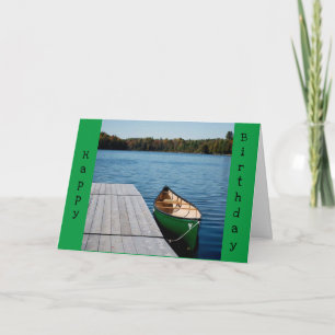 **SON** BIRTHDAY-LIKE A DAY AT THE LAKE! CARD