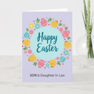 Son Daughter In Law Easter Card