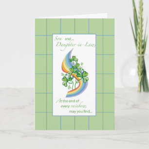 Son & Daughter-in-Law Religious St. Patrick’s Day Card