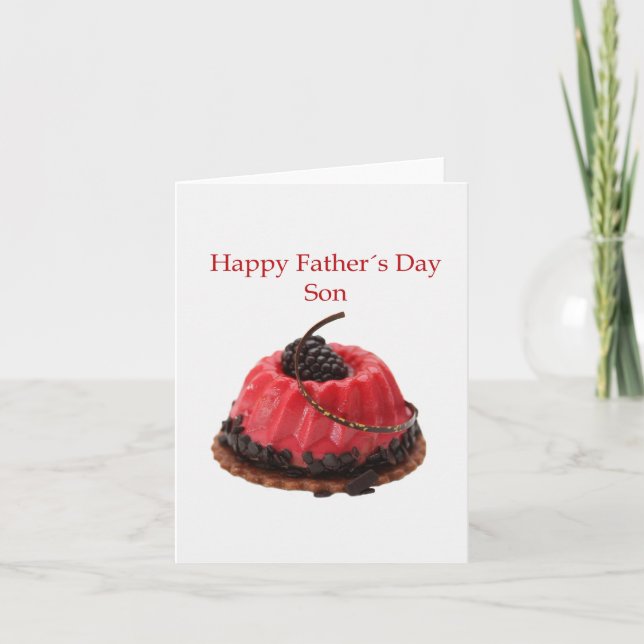 son Happy Father's Day Card (Front)