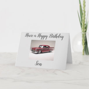 ***SON*** HAVE A HAPPY BIRTHDAY!!!! CARD