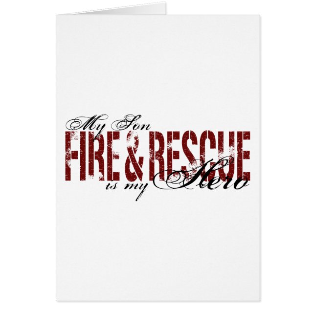 Son Hero - Fire & Rescue (Front)