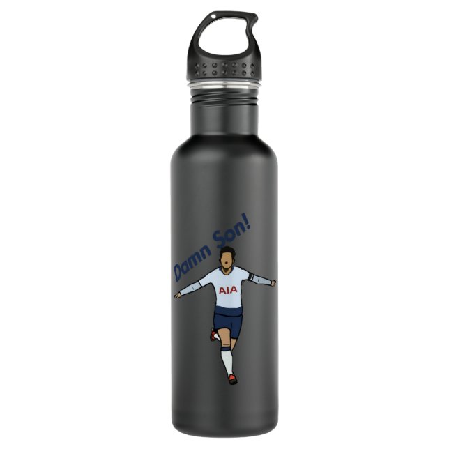 Son Heung Min - Tottenam Spurs Premier League Socc 710 Ml Water Bottle (Front)