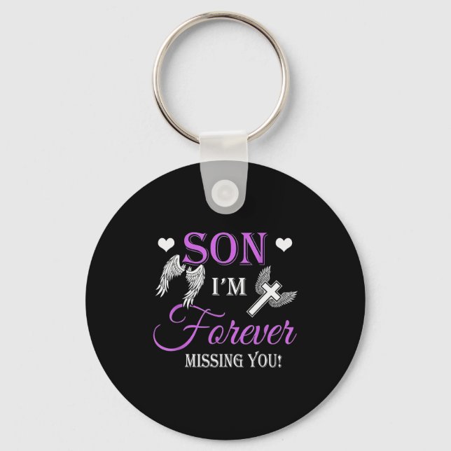 Son I'm Forever Missing You  Key Ring (Front)
