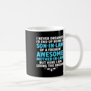 Son In Law Art From Mother In Law For Men Boys Son Coffee Mug