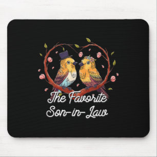 Son In Law Groom Funny Husband To Be Humour Mouse Pad