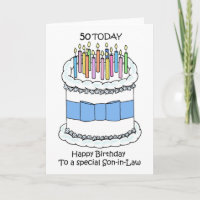 Son in Law Happy 50th Birthday