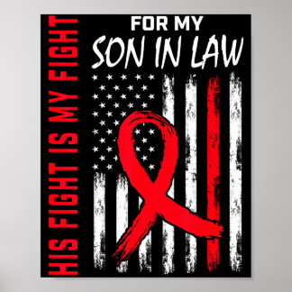 Son In Law Heart Disease Awareness Month Products  Poster